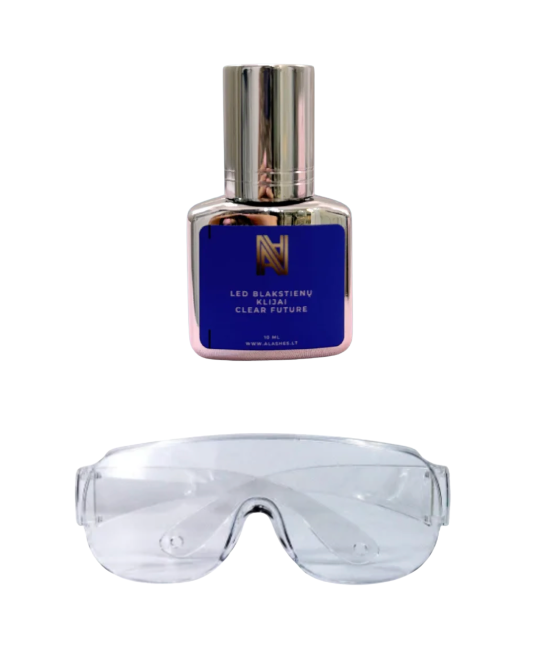 UV/LED Lash Extensions Starter Kit | LED System + UV Adhesive + Safety Glasses